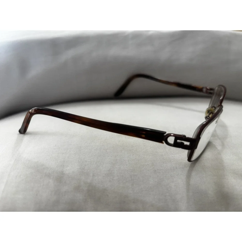 Christian Dior CD 3680 HWX Women's Brown Tortoise Eyeglasses Frames 140-55-16